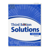 تصویر  third edition Solutions Advanced + (S.B+W.B+DVD)