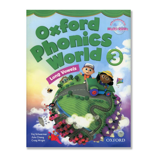 تصویر  Oxford Phonics World 3 + (S.B+W.B+DVD)