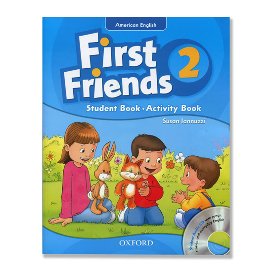 تصویر  first friends 2 (student book + activity book + cd)