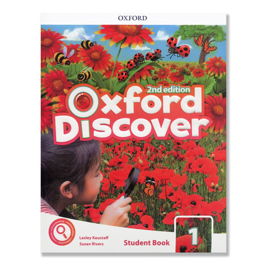 تصویر  Oxford Discover 1 + (S.B+W.B+DVD)