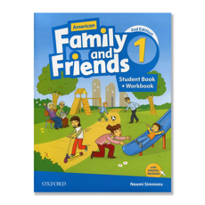 تصویر  American Family and Friends 1 (S+W+CD+DVD)