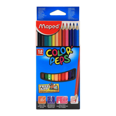 تصویر  مداد رنگی مپد 12 رنگ مدل color peps