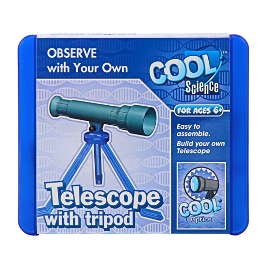 تصویر  کیت آموزشی علمی تلسکوپ به همراه سه پایه