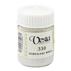 تصویر  گواش وستا مدل 330 Iridescent White