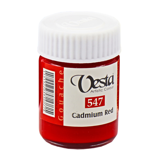 تصویر  گواش وستا مدل 547 Cadmium Red