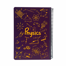 تصویر  دفتر دات نت 100 برگ مدل Physics