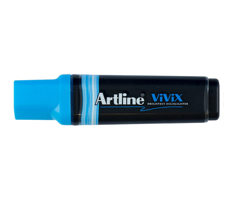 ماژِک هایلایتر-رنگ آبی-سرتخت-برند آرت لاین-مدل vivix