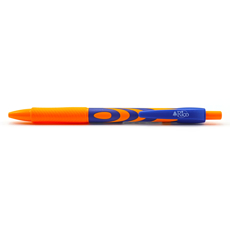 خودکار-گرد-نارنجی-برند ریکو-نوک ساچمه ای