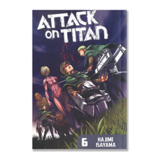 تصویر  اورجینال مانگا Attack on titan 6
