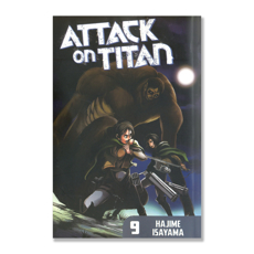 تصویر  اورجینال مانگا Attack on titan 9