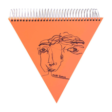 تصویر  دفتر یادداشت سرو مدل مثلثی